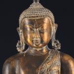 Handcrafted Fine Brass Buddha Statue | Bhoomisparsha Mudra | 15" Height | Traditional Indian Artistry | Premium Collection | Sacred Art | Jaipurio